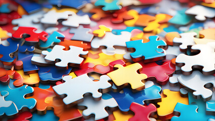 jigsaw puzzle background