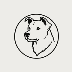 Dog Logo Design EPS format Very Cool 