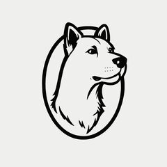 Dog Logo Design EPS format Very Cool 