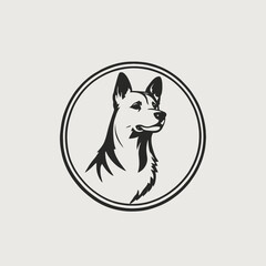 Dog Logo Design EPS format Very Cool 