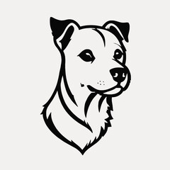 Dog Logo Design EPS format Very Cool 
