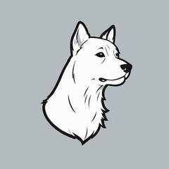 Dog Logo Design EPS format Very Cool 
