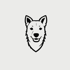 Dog Logo Design EPS format Very Cool 