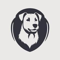 Dog Logo Design EPS format Very Cool 