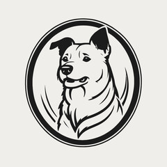 Dog Logo Design EPS format Very Cool 