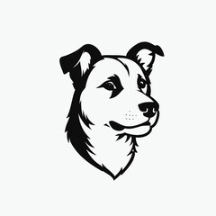 Dog Logo Design EPS format Very Cool 