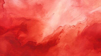 Abstract red watercolor background. Watercolor texture