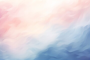 Smooth pastel waves with a dreamlike abstract design
