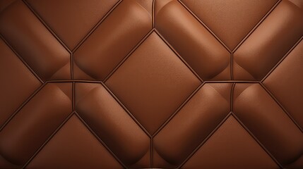 Luxury brown leather upholstery texture background