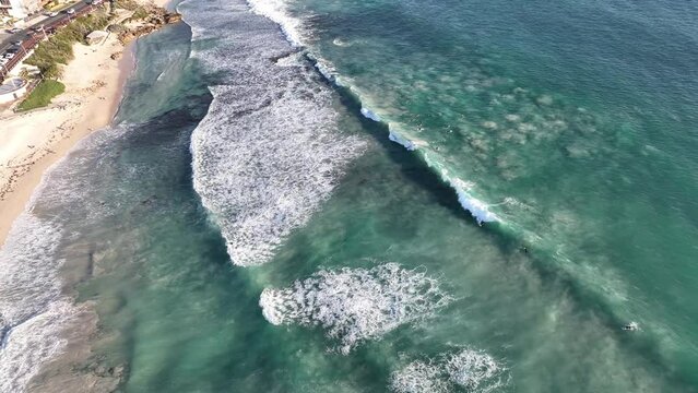Surfing Perth Beach Aerial 4k Surf Epic