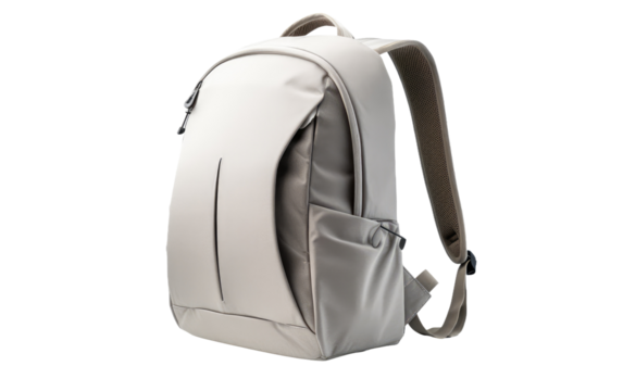 Exploring the Features of an Anti Theft Backpack for Ultimate Travel Safety on a White or Clear Surface PNG Transparent Background.