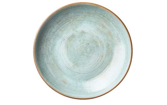 Exploring the Graceful Design of an Isolated Ceramic Plate on a White or Clear Surface PNG Transparent Background.