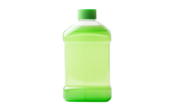 A Glimpse into the Eco Friendly Dish Soap Nurturing Dishes and the Planet on a White or Clear Surface PNG Transparent Background.