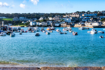 Fischfngflotte im Hafen von St. Ives