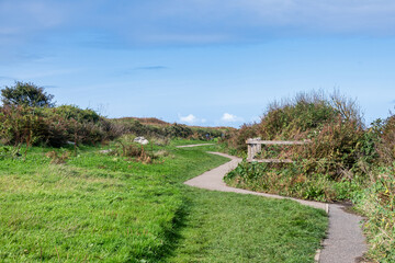 Wanderweg zum Atlantik und in die Berge von St. Ives 