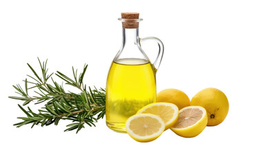 Capturing the Essence of Rosemary and Lemon All Purpose Kitchen Degreaser in Exquisite Detail on White or PNG Transparent Background.