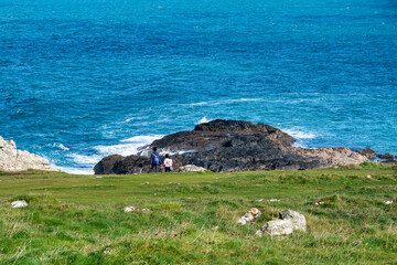 Klippen im Atlantik vor St. Ives 