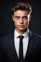 Business portrait of a young man