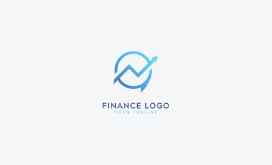 accounting and financial logo Vector Template