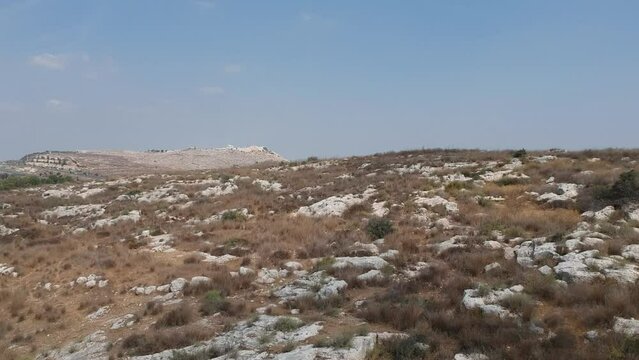 Hills of Israel  landscape cinematic drone shots