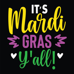 Fototapeta premium It's Time for Party Gras