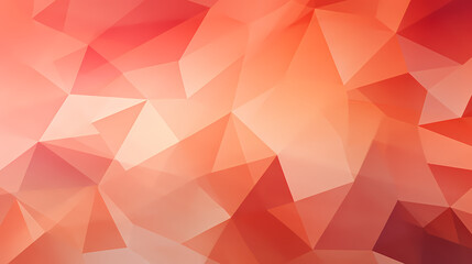 Background from geometrical abstract shapes in peach fuzz, the color of the year 2024. Useable as...