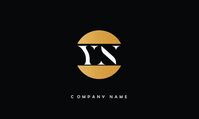 YN, NY, Y, N Abstract Letters Logo Monogram