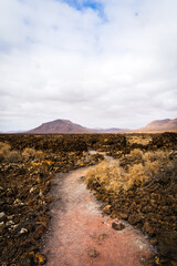 Desolate Trails: A Journey Through Stony Silence in Fuerteventura's Atalayita Village