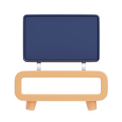 3D Model of a TV Stand. TV Stand Design for a Stylish and Functional Entertainment Setup
3d illustration, 3d element, 3d rendering. 3d visualization isolated on a transparent background