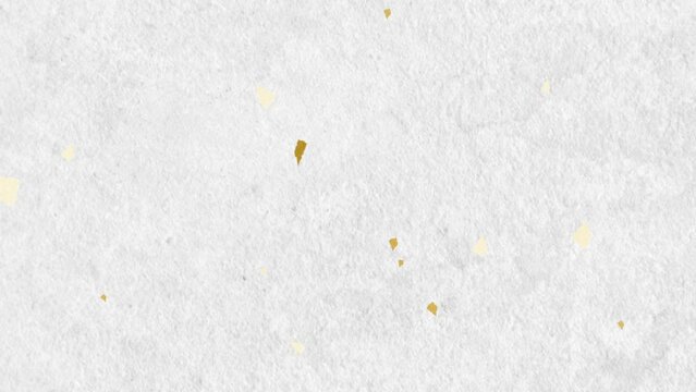 Japanese paper confetti. loop video background.(076)