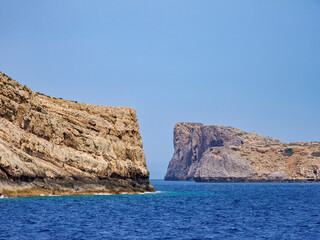 Fototapeta premium Gramvousa Peninsula and Agria Gramvousa, Chania Region, Crete, Greece