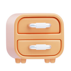 3D Model of Brown-themed Cabinetry. Brown Cabinetry Model for a Warm Aesthetic.
3d illustration, 3d element, 3d rendering. 3d visualization isolated on a transparent background