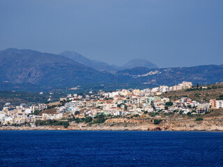 Fototapeta na wymiar Townscape of Sitia, Lasithi Region, Crete, Greece