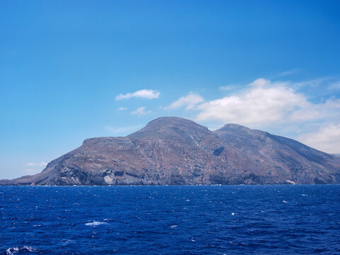Coast of Kasos Island, Dodecanese, Greece