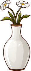 vase, flowers