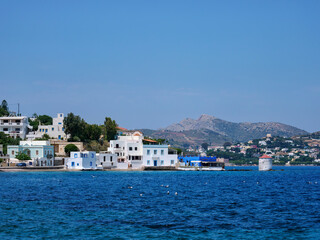 Agia Marina Waterfront, Leros Island, Dodecanese, Greece