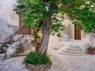 Street of Chora, Naxos City, Naxos Island, Cyclades, Greece
