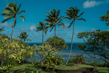 Fototapeta na wymiar Kaneohe Bay, Heʻeia State Park, Oahu, Hawaii