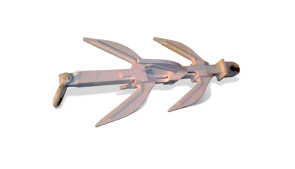 Grapnel tool for lifting cables from the seabed, repairing submarine cables.