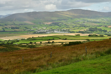 Fototapeta na wymiar County of Donegal, Ireland - september 15 2022 : Grianan of Aileach
