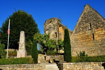 Saint Genies; France - october 7 2023 : the old village