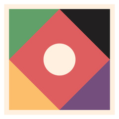 Modern Bauhaus Shape