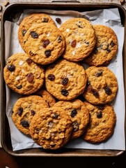 Oatmeal raisin cookie