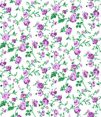 seamless pattern with flowers