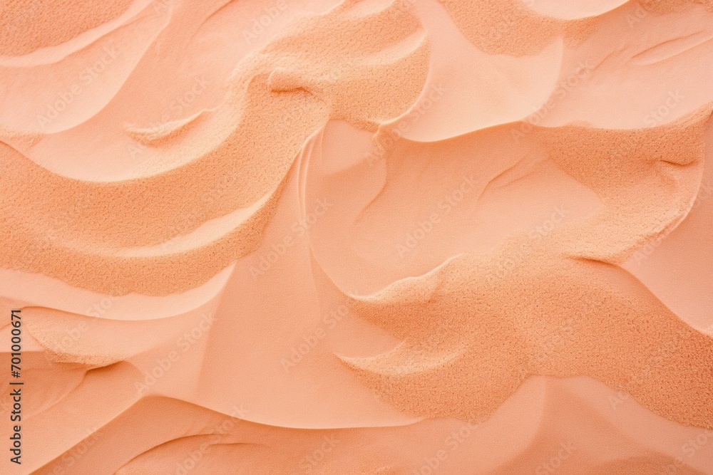 Poster abstract texture background in trendy color peach fuzz. background with selective focus and copy spa