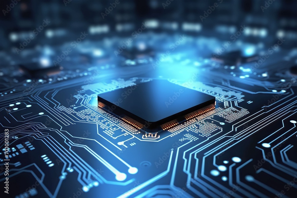 Aufkleber close-up circuit chip computer