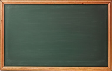 empty green blackboard