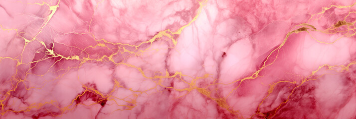 Texture of light pink marble with gold veins for your design.