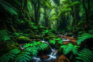 tropical jungle