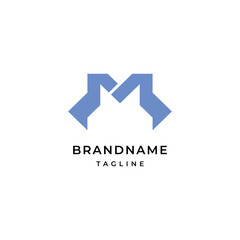 Abstract logo brand name design
